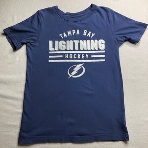 Lightning Tampa Bay Hockey Tee Shirt Size Large‎